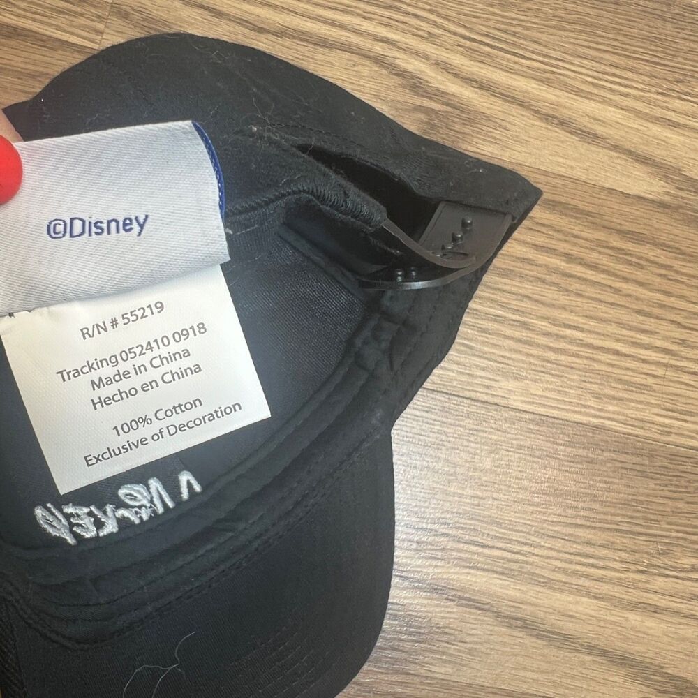 Disney Mickey Mouse‎ Ears Baseball Cap Hat OS Snapback Adjustable Black - Picture 7 of 8